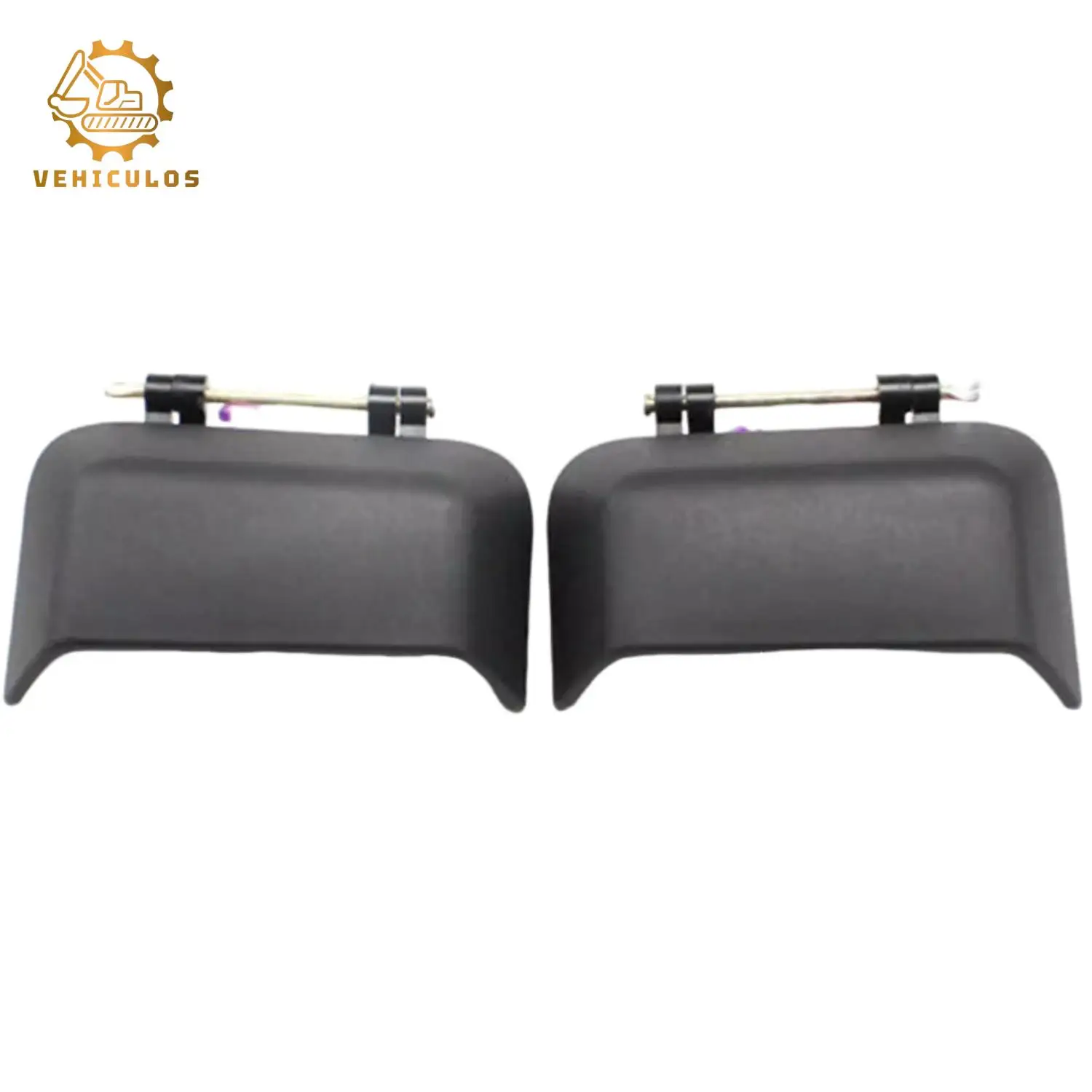 

2 шт. внешняя ручка задней двери 05115826AF 05115826AE для Jeep Compass 2007-2016 левая и правая сторона черный сменный комплект