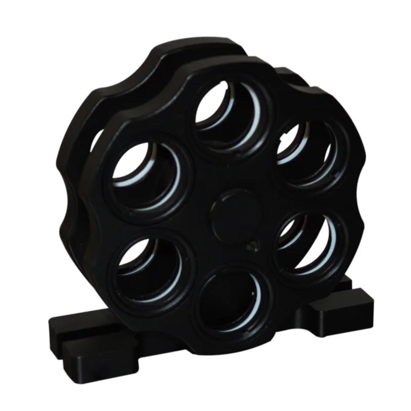 

Optical manual filter wheel 25.4mm optical element clamping filter mounting base 12 holes swivel seat