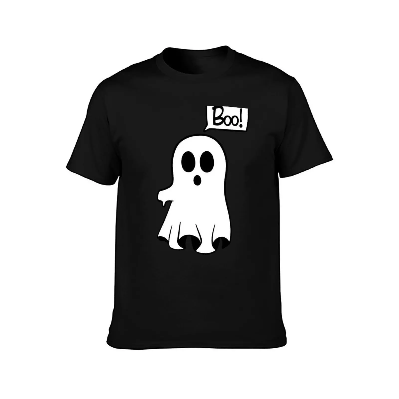 Disappointed Ghost - Fill T-Shirt Casual Breathable Short Sleeve Top T-Shirt
