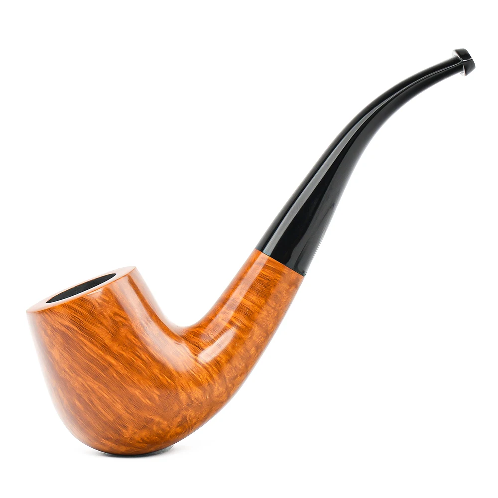S735f6a01e94044c3b03c6b133cfd0949s Glatte dänische Bruyèreholz-Pfeife