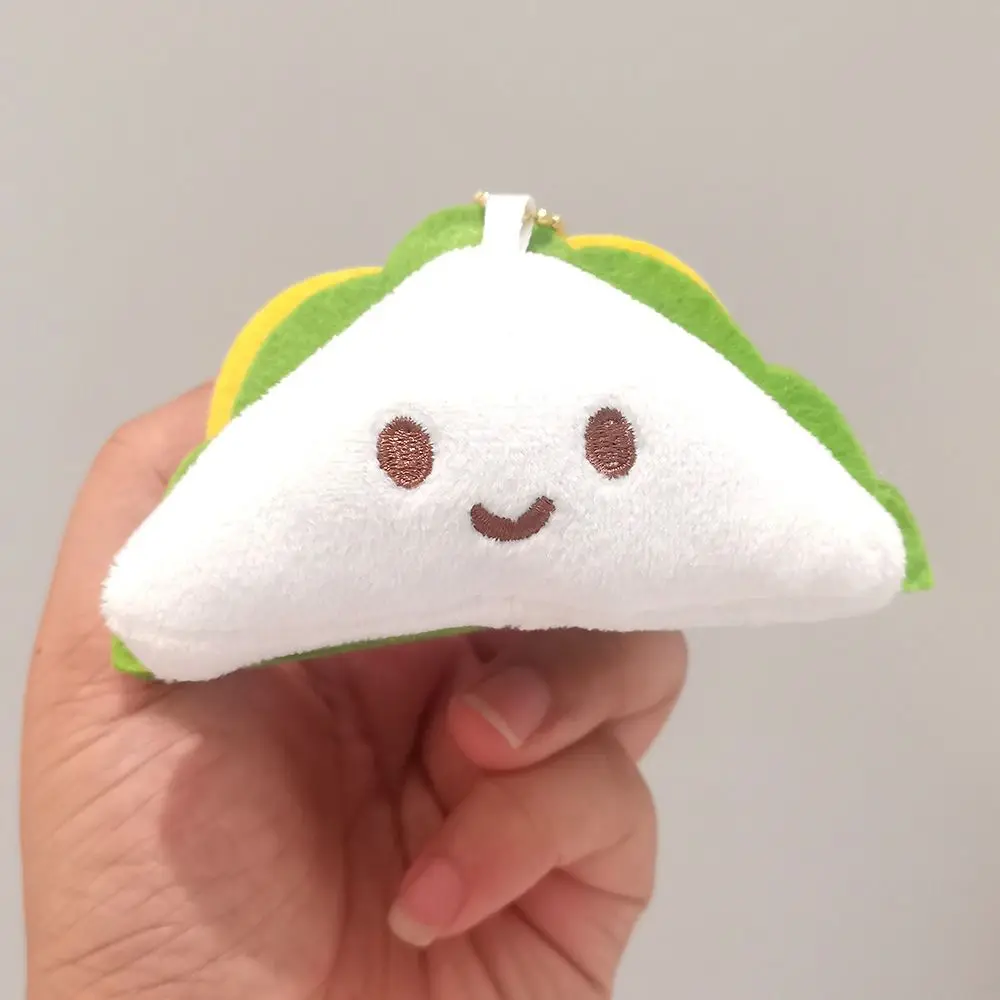 Unique Hot Dog Hamburger Doll Sandwich Kawaii Plush Pendant Bag Ornament Stuffed Food Keychains Gifts