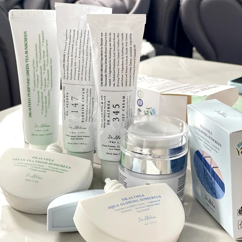 Hot Dr.Althea Relief Cream Address Blemishes Repairing Barrier Moisturizer Improving Acne Marks Nourishing Antioxidant Skin Care