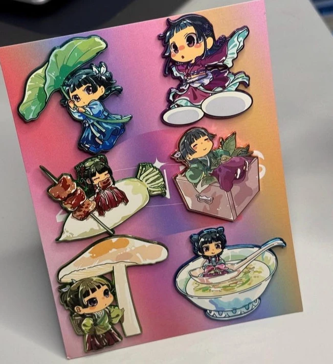 the apothecary diaries enamel pin
