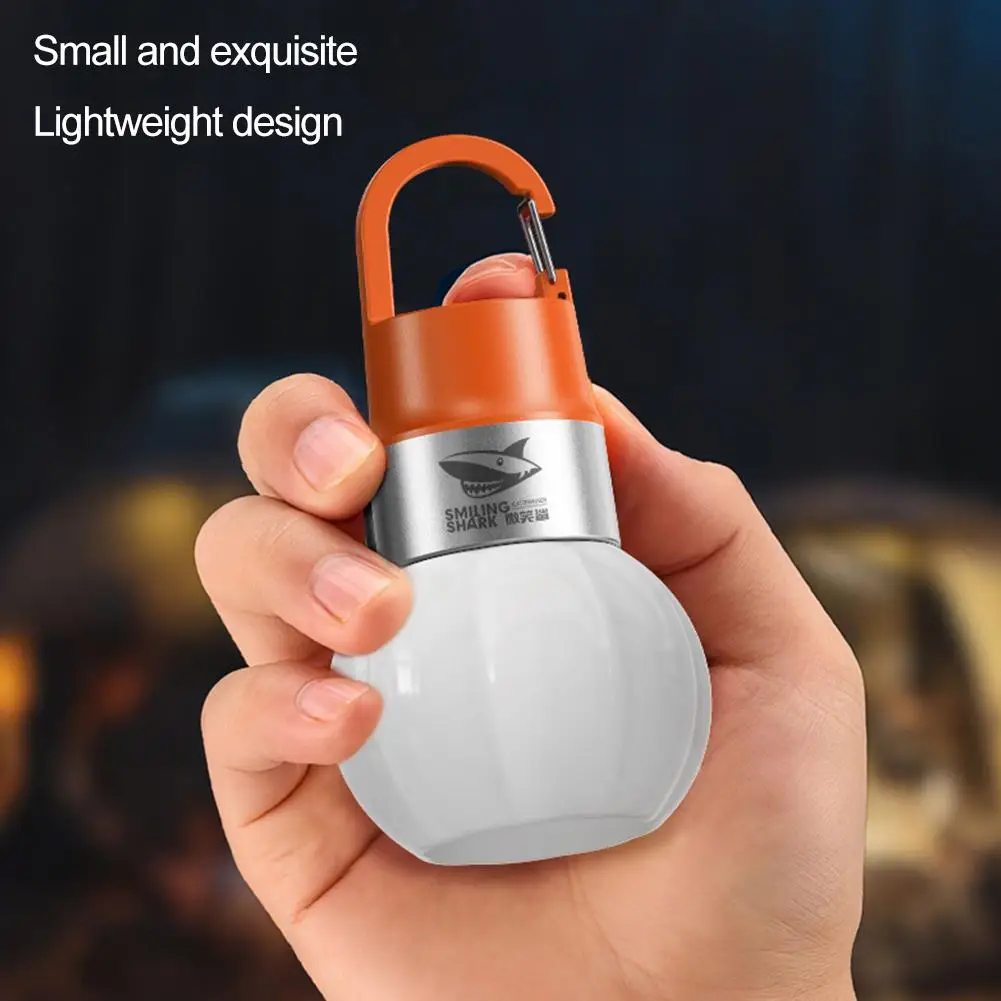 Portable LED COB Flashlight Torch USB Rechargeable Outdoor Camping Hanging Lantern With Hook Lamp Lighting Work Lights