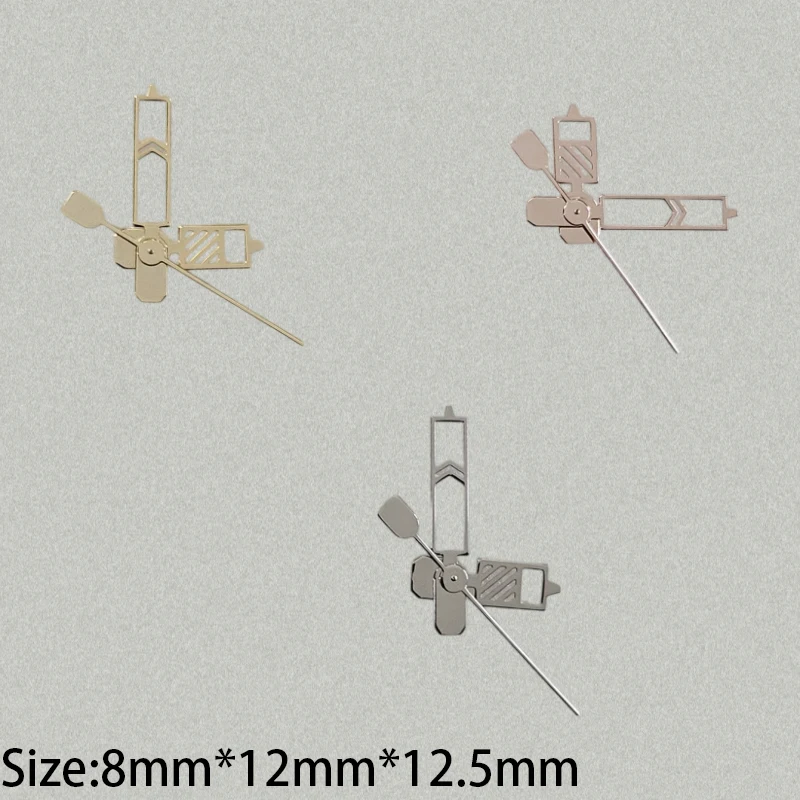 Высокое качество модифицированные Seiko квадратные полые 8 мм * 12 мм * 12,5 мм стрелки часов аксессуары для часов для механизма NH35/NH36/4R/7S