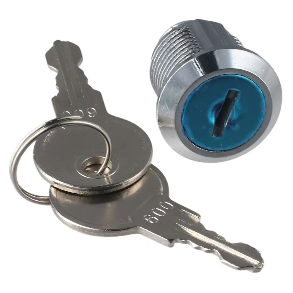 1 Pack Cabinet Locks with Keys, Zinc Alloy 5/8