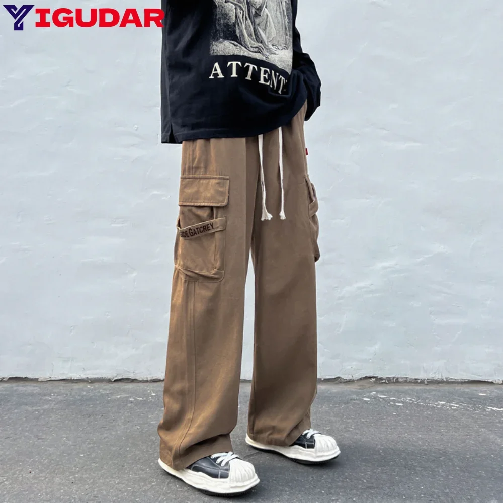 

Streetwear Men Pants Autumn Winter cargo Pants Joggers fashion baggy Pants Sweatpant ropa hombre trousers y2k men clothing