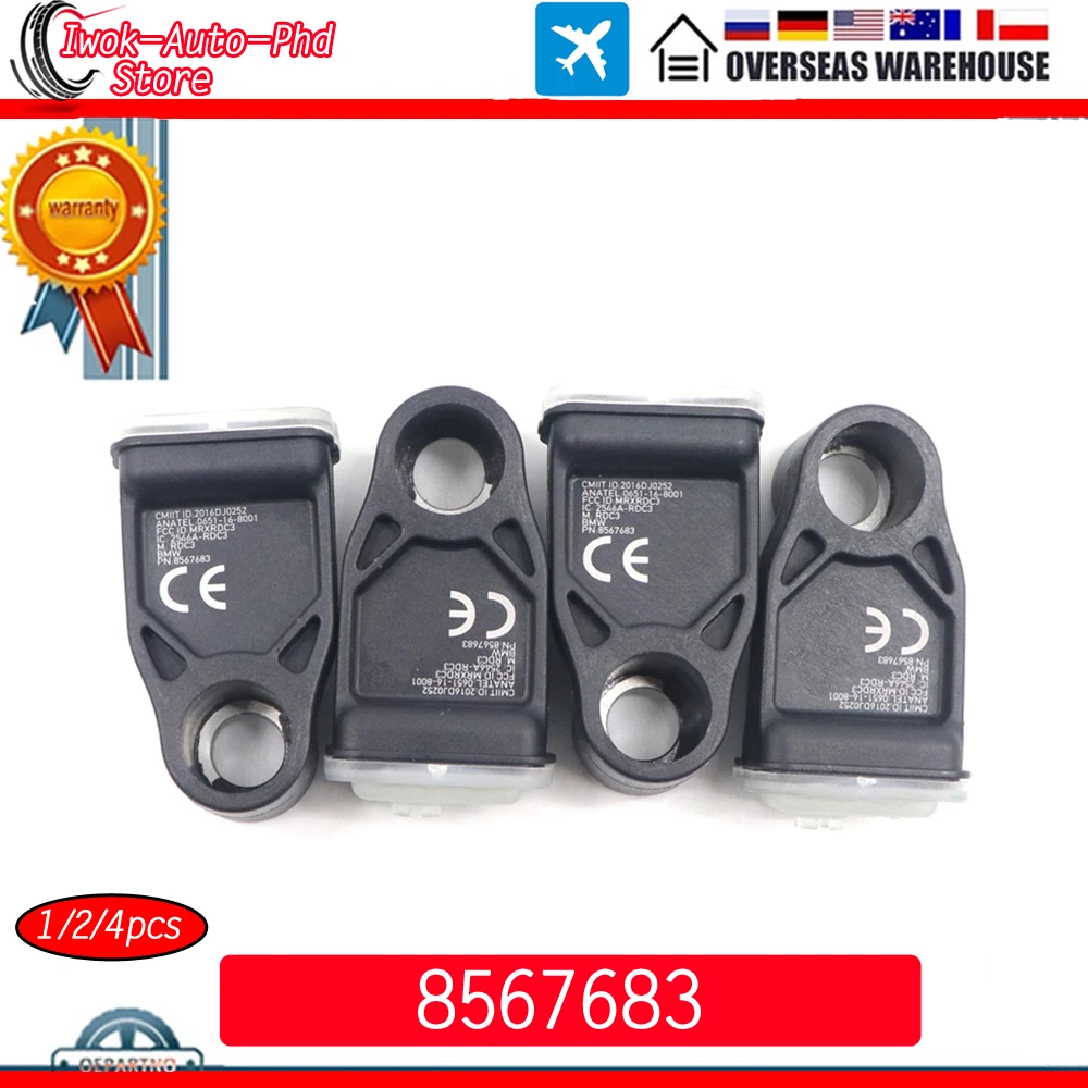 Car 8567683 TPMS Tire Pressure Sensor Monitor System For BMW Motorcycle F700GS F800GT F800ST K1600GT R1200GS R1200R 36318567683
