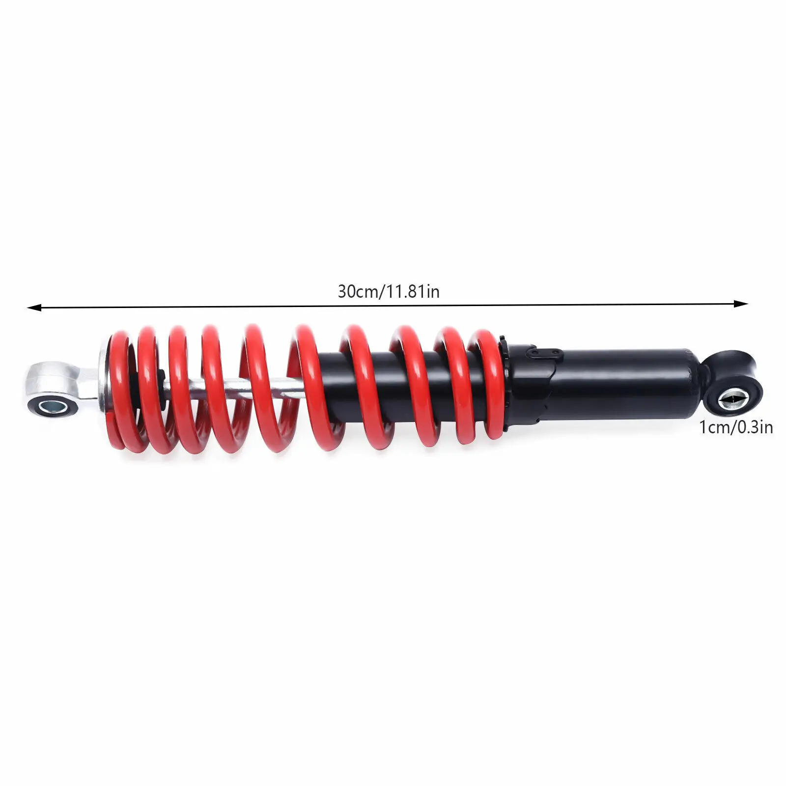 340mm Front Suspension Shock Swing Arm Upper/Lower A Arm for DIY ATV Go Kart