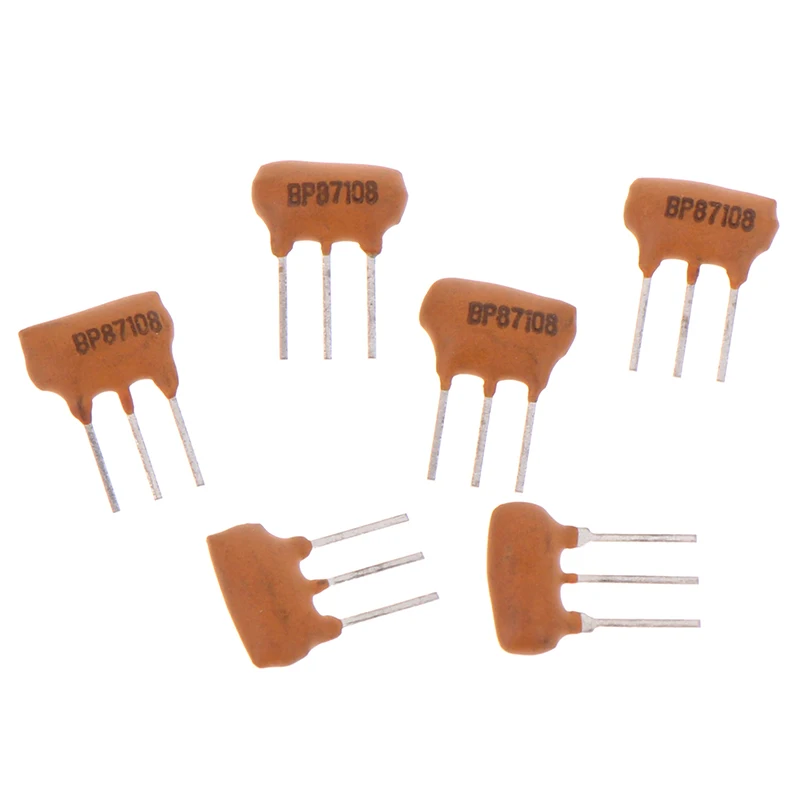 10Pcs Ceramic Filter FM Bandpass Filter BP87108 87-108KHZ High Frequency 3 Pin Accessories