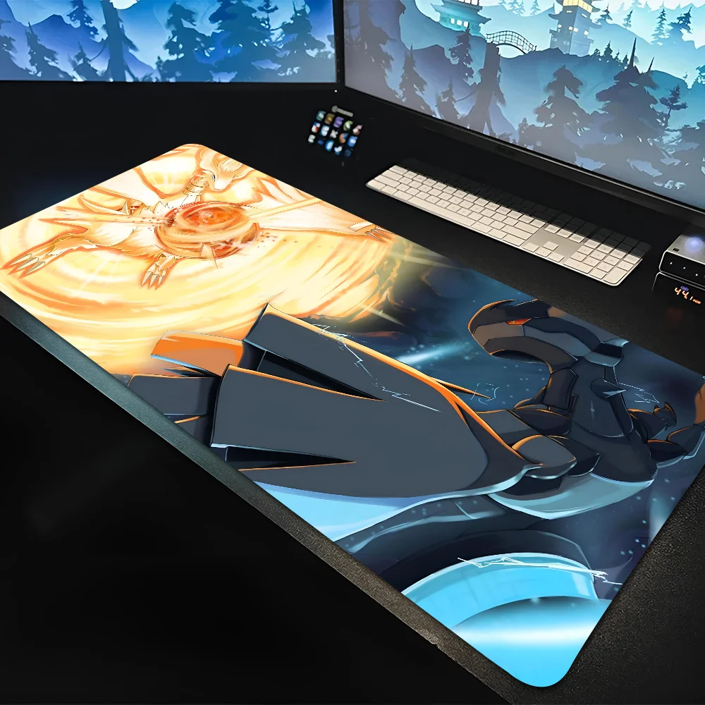 

1pc anime Pokemons Colorful Battle Non-slip Mouse Pad Suitable For Office Computers Laptops E-sports Game Desk Mats XXL Keyboard