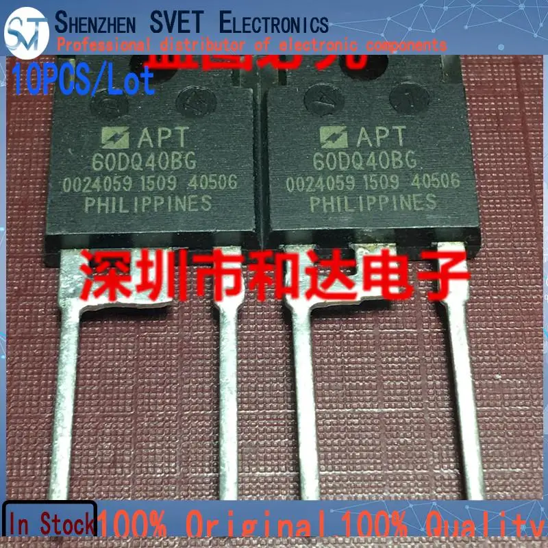 

10PCS/Lot APT40DQ60BG TO-247 600V 40A 100% Imported Original New And In Stock Fast Ship