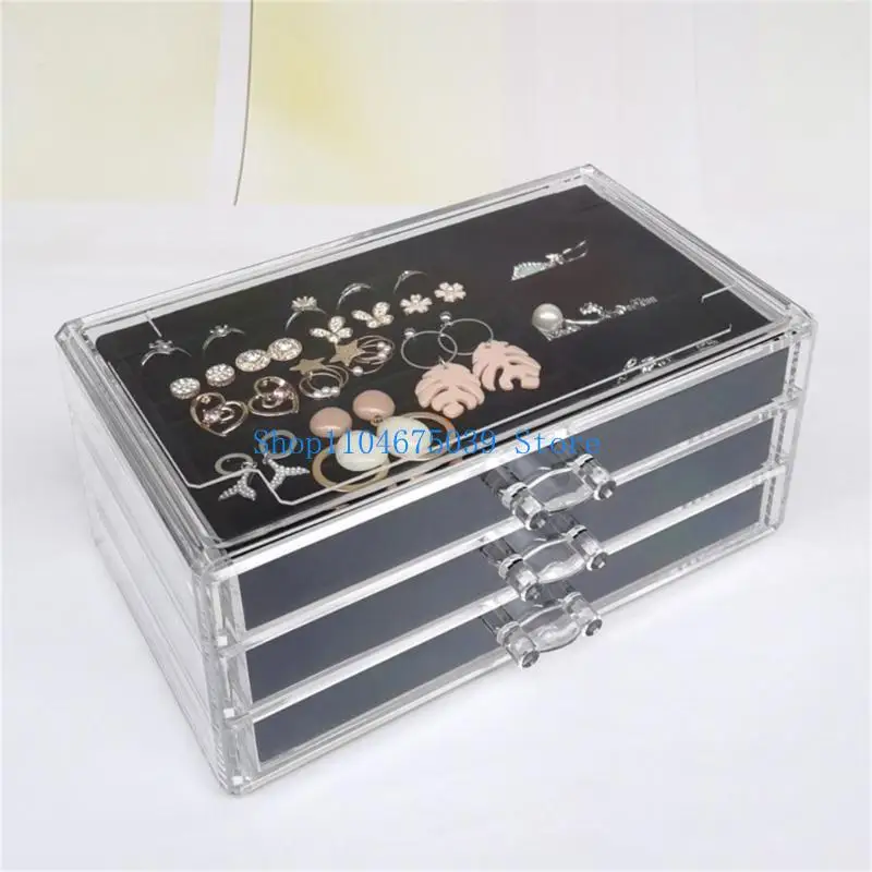 5asd Fabric Jewelry Display Tray Stackable Necklace Organizers Jewelry Case Jewelry Display Organizers for Jewelry Accessories