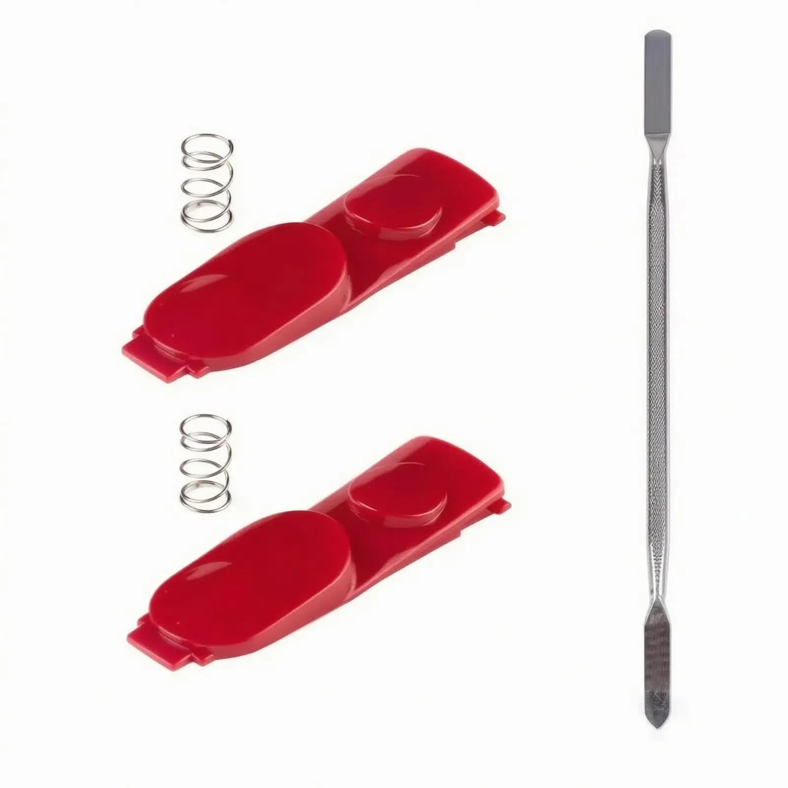 Vacuum Attachment Lock Clip Tab with Metal Spring for Tube Connector Repair Kit Easy Install Home Maintenance Part