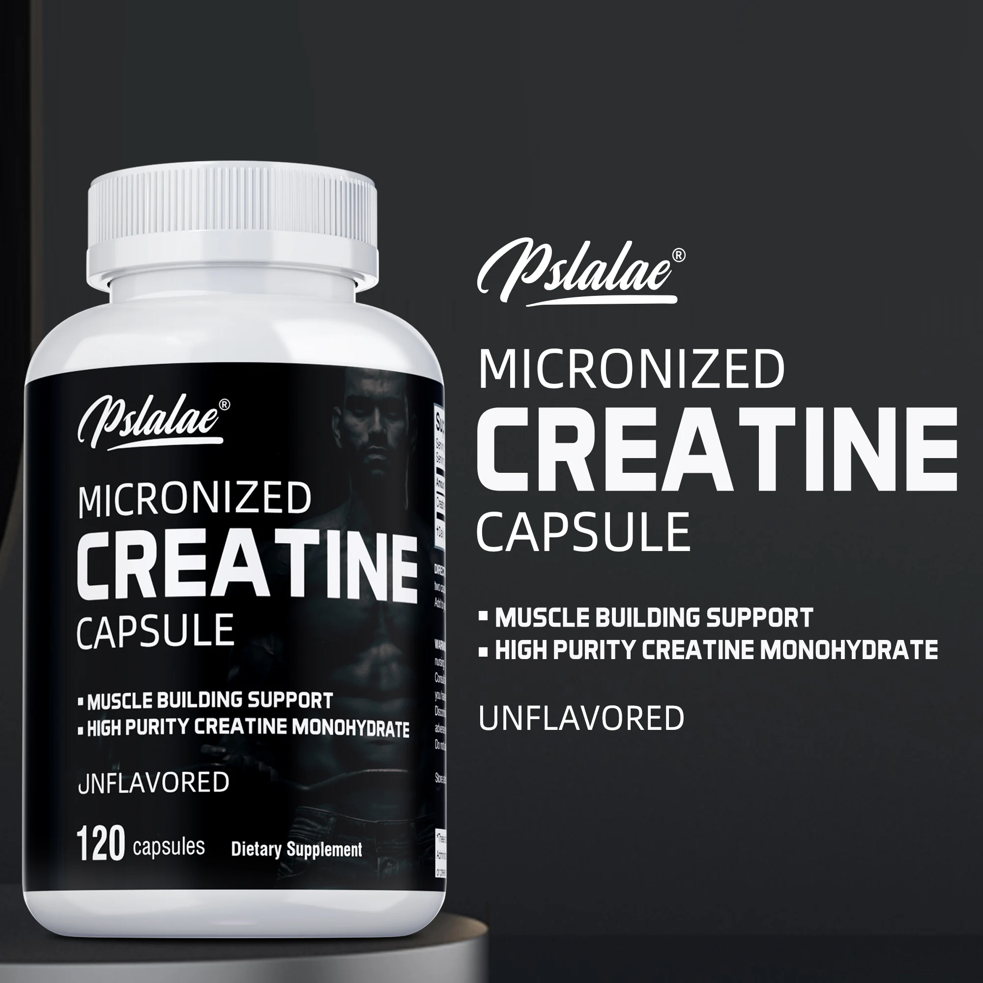

Creatine Monohydrate - Promotes Muscle Growth and Recovery, Improves Athletic Performance, Boosts Energy, Non-GMO