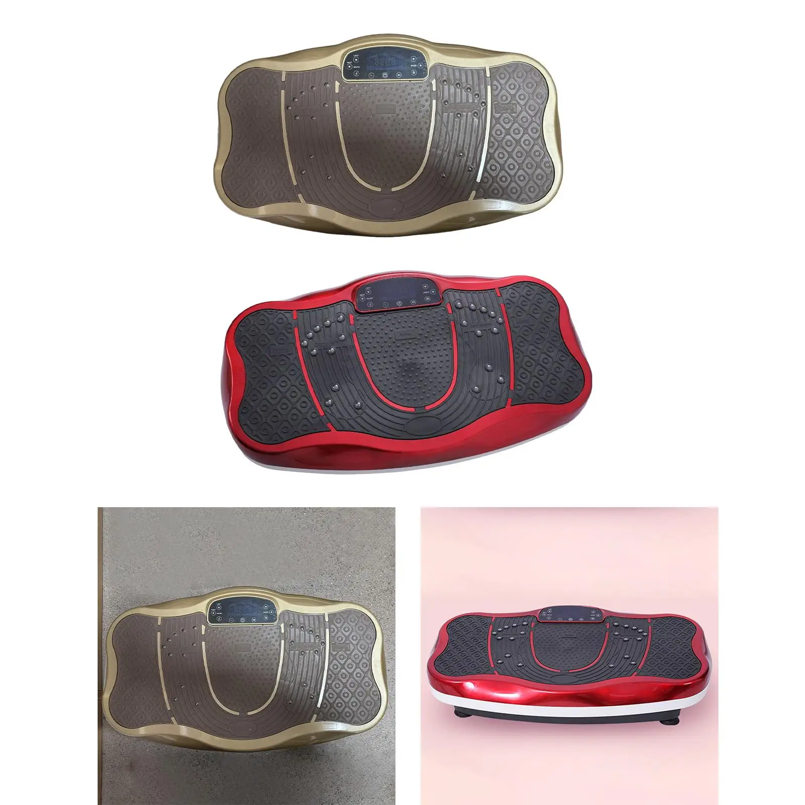 Macchina per esercizi con piastra vibrante Pedale antiscivolo portatile multiuso SHAKE Board con piattaforma telecomandata Scarpe da ginnastica fitness