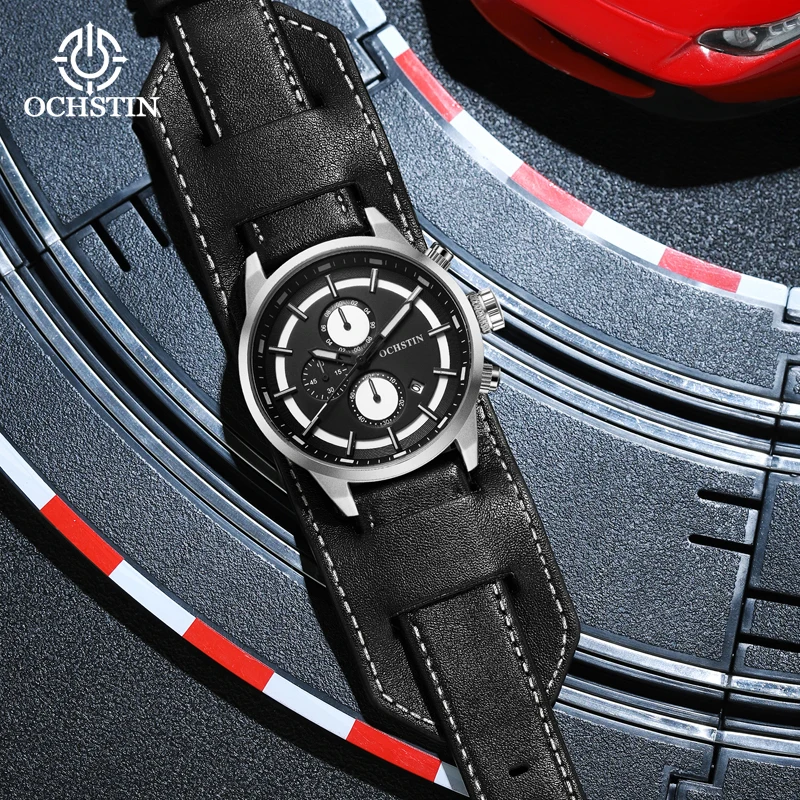 ochstin-man-leather-strap-quartz-movement-watches-men's-fashion-sports-calendar-display-millisecond-timing-wristwatch-for-male