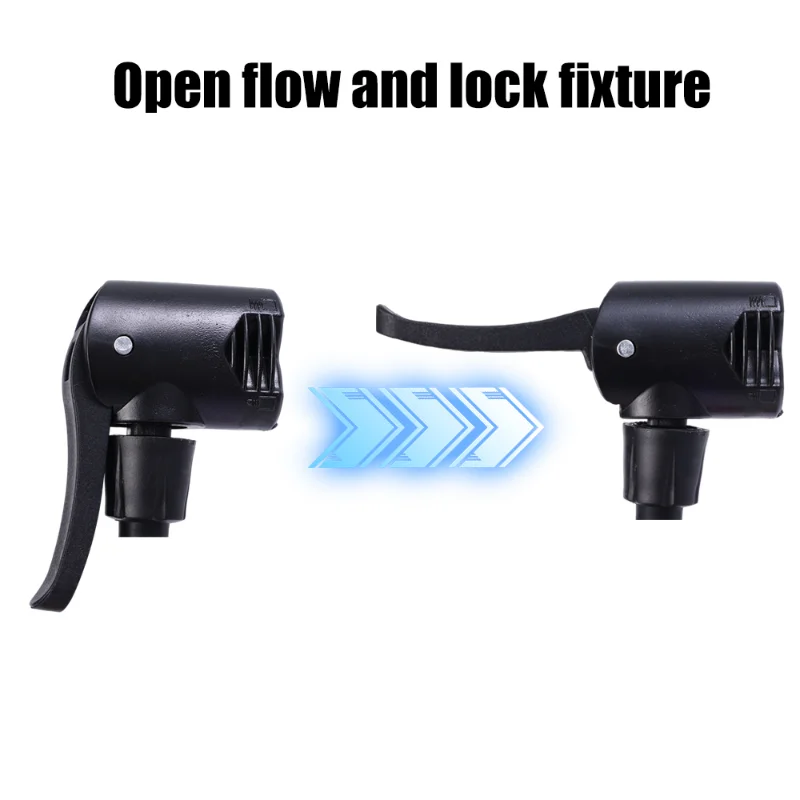 2in1 Car Tire Inflator Hose Inflatable Air Pump Extension Tube Adapter Twist Tyre Connection Deflate Air Chuck for Bike Motor