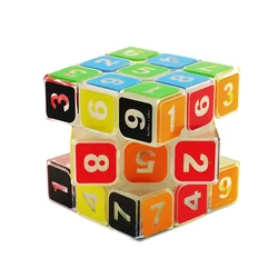 Children Number Magic Cube Toy Zauberwürfel Puzzles Inteligencia Arrow Cubo Magico 3x3 Juguetes Divertidos Para Niños