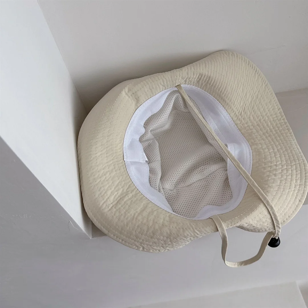 أطفال بلون المشي لمسافات طويلة صياد قبعة الأشعة فوق البنفسجية حماية الطفل دلو قبعة الشمس في الهواء الطلق التخييم الرقبة رفرف قبعة للأطفال بنين بنات