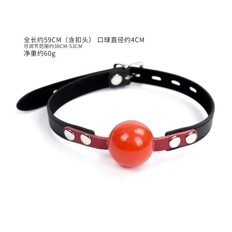 Couples Oral Sex Game Open Mouth Ring Gag BDSM Bondage Restraints Silicone O-ring Mouth Gag Ball Fetish Sex Slave Toys for Women