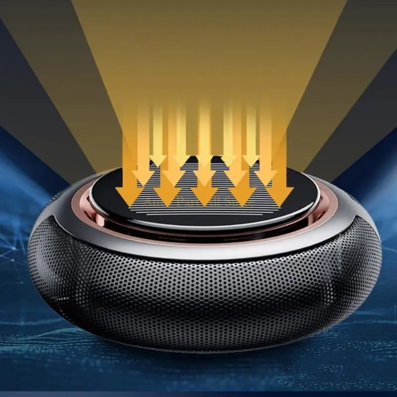J0MA Solar Energy 360 Rotating Fragrance Car Diffuser