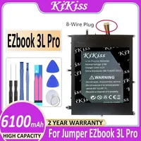 KiKiss Battery 6100mAh For Jumper EZbook 3 Plus MB11/3L Pro (MB12) HW-3487265 TH140A 3LPro EZbook3 Plus Laptop Bateria