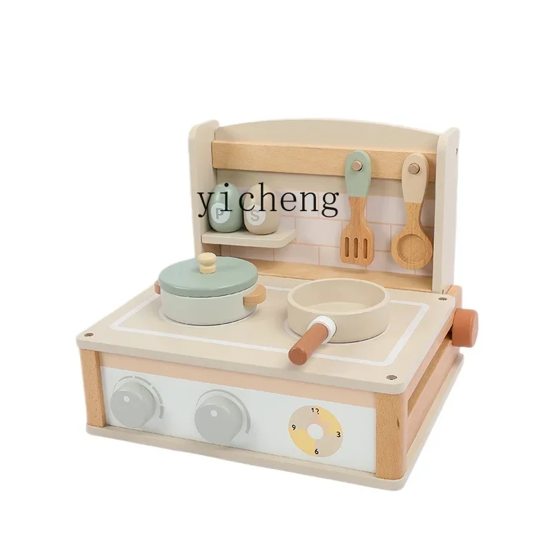 

Tqh Baby Desktop Kitchen Suit Simulation Kitchenware Children Play House Toys Birthday Gift
