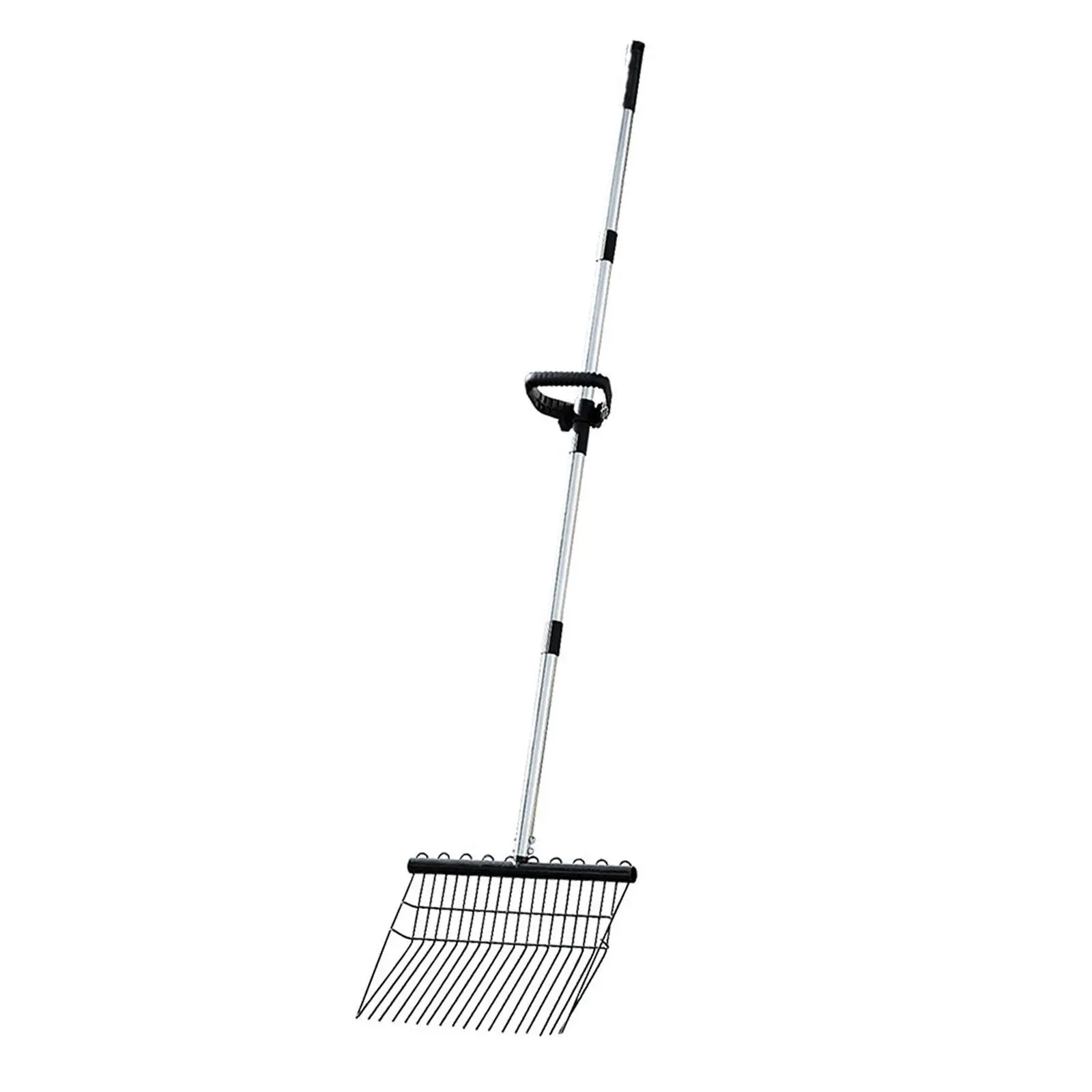 

Garden Leaf Rake Multipurpose Portable for Farm Yard Gardening Cleaning Tool