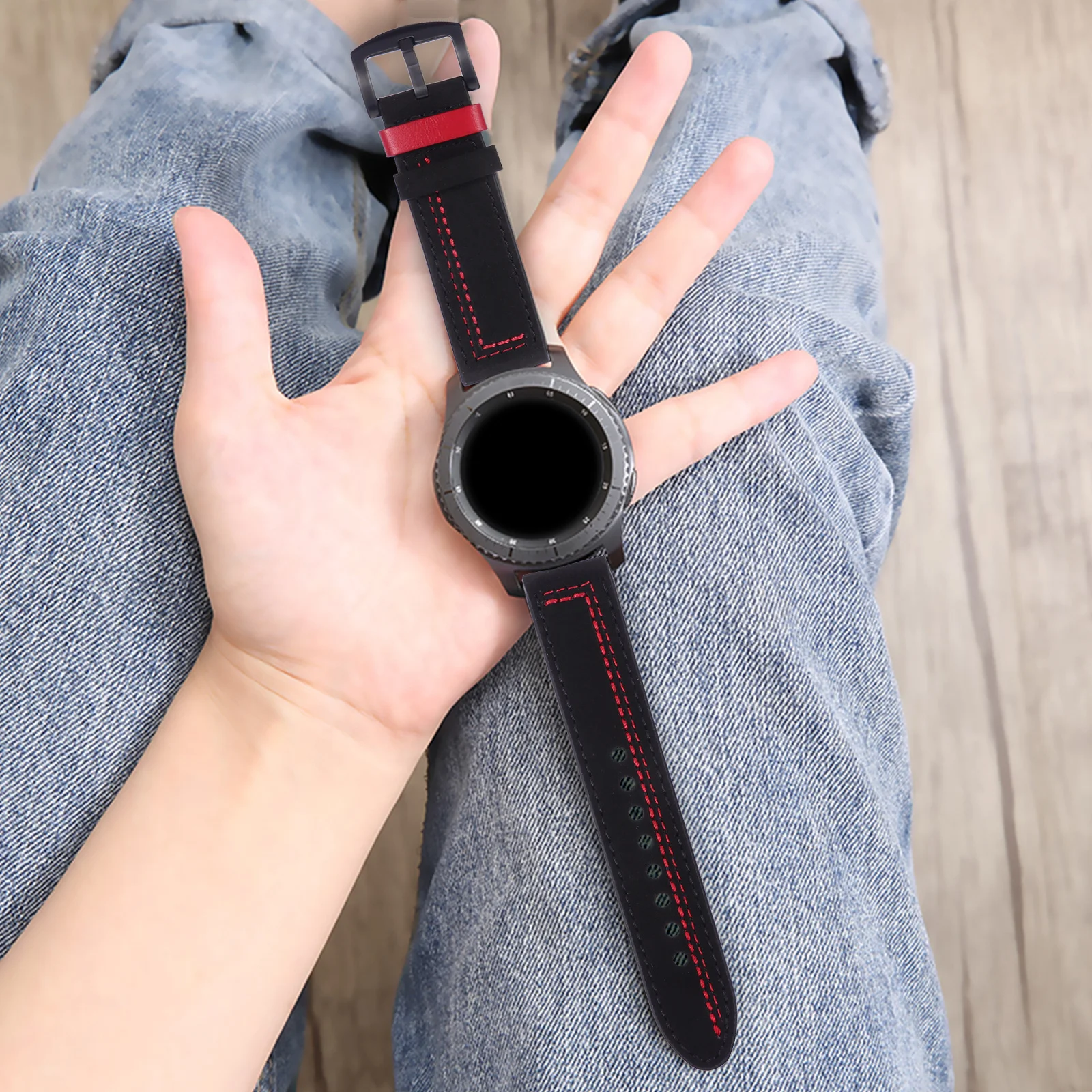 

Adjustable Soft Watchband Durable Strap Compatible for Bip Quick Release Smart Watch Bands