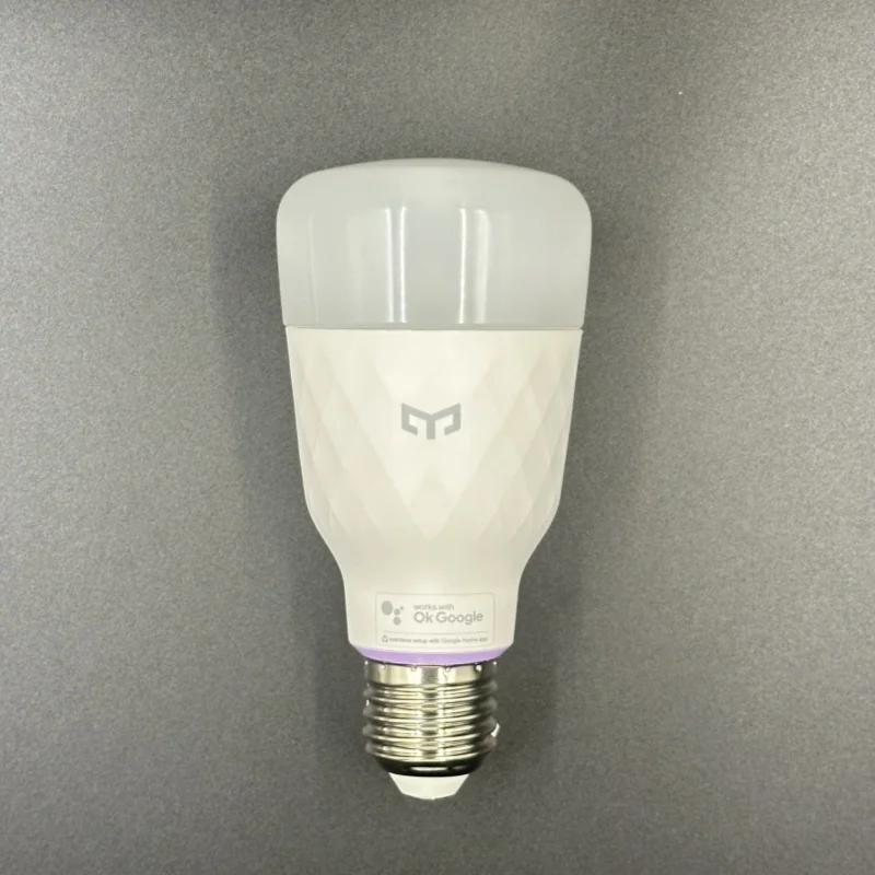 Yeelight لمبة LED ذكية متعددة الألوان M2 E26/E27 لمبة بلوتوث الذكية 1700K-6500K التحكم الصوتي 1000lm تعمل مع Google Home