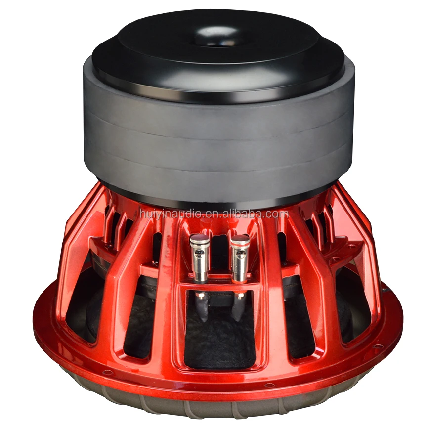 Subwoofer para Auto HYW-12100-027-X, 2000W RMS, 90dB SPL, Triple Ferrite, Audio para Auto, 12 Pulgadas