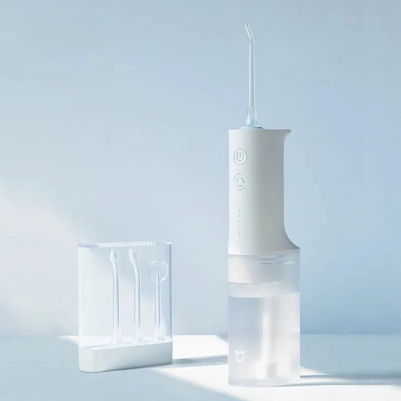 

NEW MIJIA Portable Oral Irrigator Dental For Irrigator Teeth Water Flosser Bucal Calculi Oral Cleaner water thread For Teeth