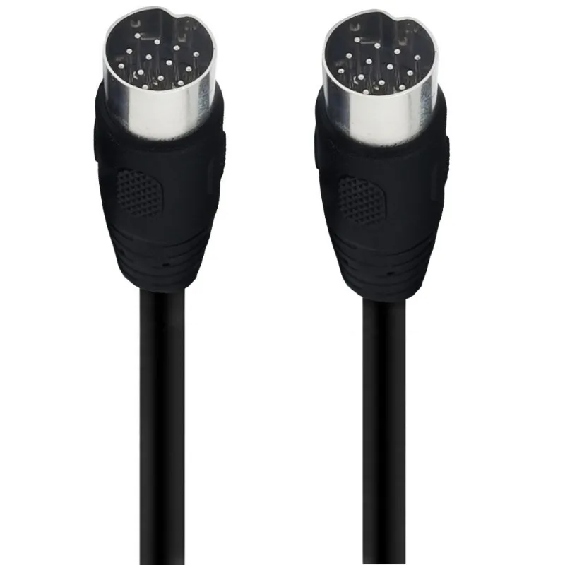 DIN 13 PIN Male To Male/Female Extension Converter Adapter Power Signal Cable for Beauty Devices and Stage Equipment