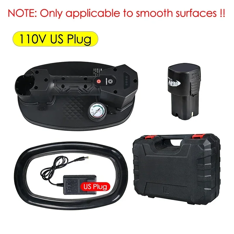 220kg Belasting Industriële Kwaliteit Elektrische Vacuüm Zuignap Zware Lifter Graniet Glazen Tegel Sukkels Lifting Tool 1500mAh Box Pack