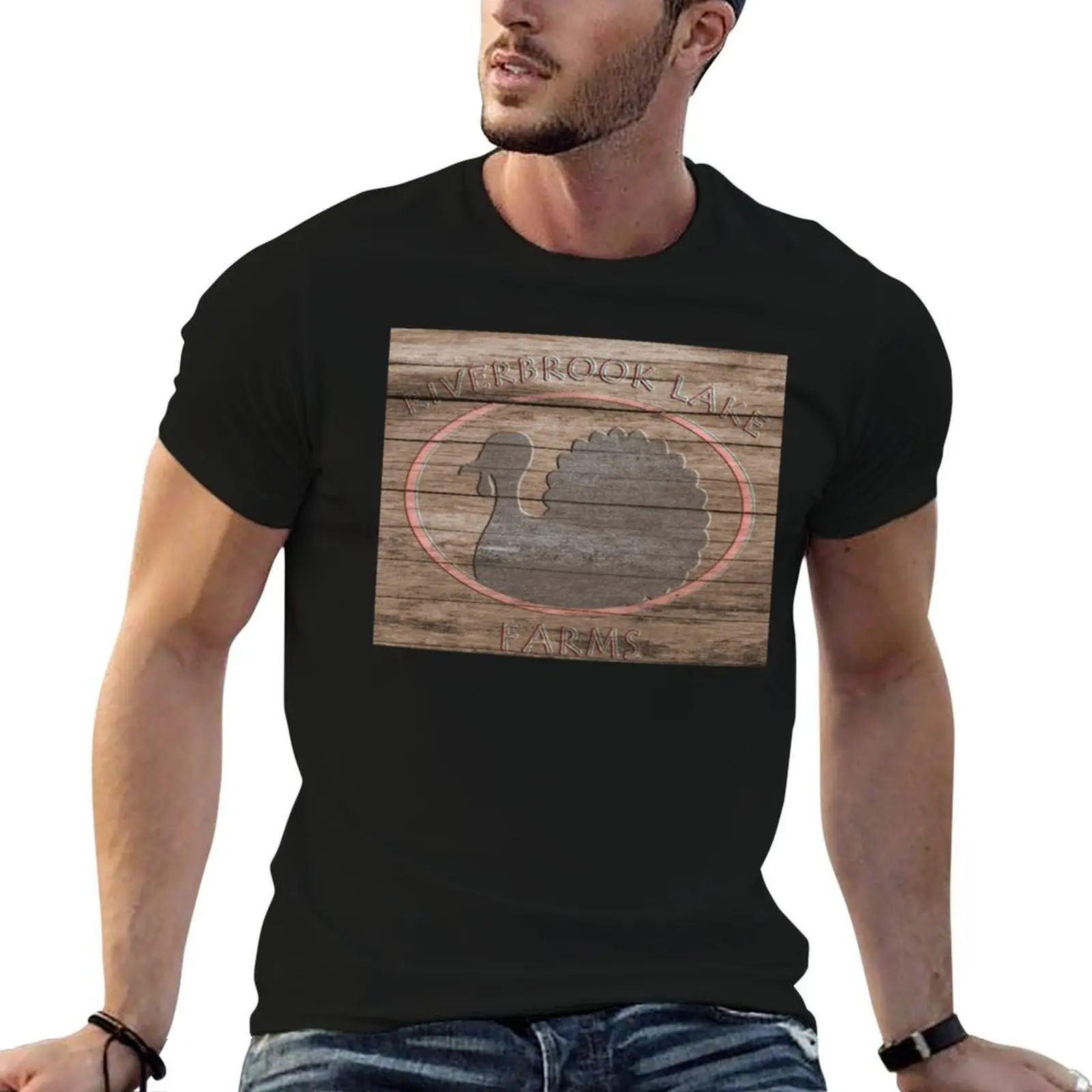 

Riverbrook Lake Farms Heritage Turkey Premium T-Shirt man t shirts cotton funny t shirts dark humor T-Shirt
