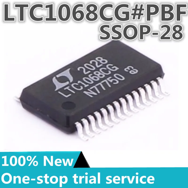 

2-100pcs %New original LTC1068CG LTC1068CG#PBF LTC1068CG#TRPBF package SSOP-28 switched capacitor filter