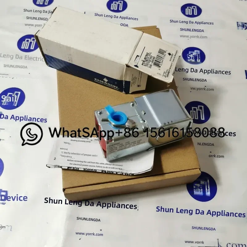 New Emerson 057342 Solenoid Valve Coil 220V Factory Repair Parts Replacement Component Industrial Automation Spare Part Free