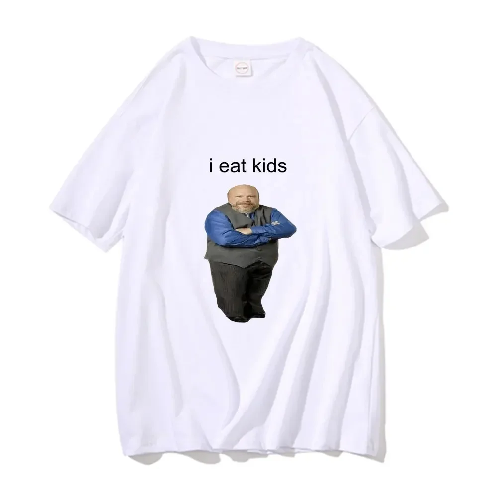 Grappige Bertram Eats Kids Mannen Vrouwen T-shirt Ik Eat Tees Man Tops Korte Mouw Zwart Casual Oversized T-shirt Sweatshirt Kleding