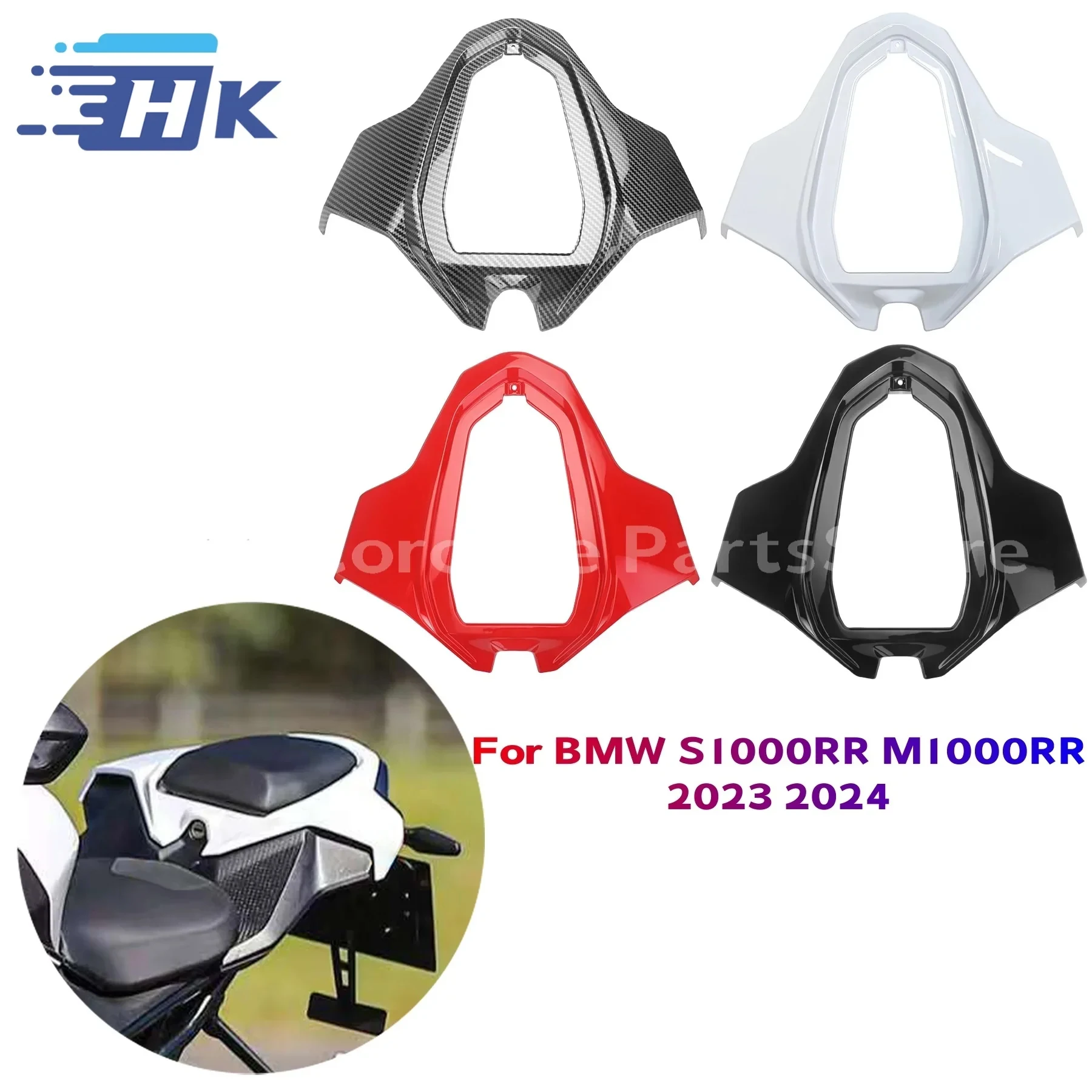 

For BMW M1000RR S1000RR S1000 RR 2023-2024 ABS Tail Guest Seat Cover Rear Seat Cushion Housing Lower Seat Cushion Housing