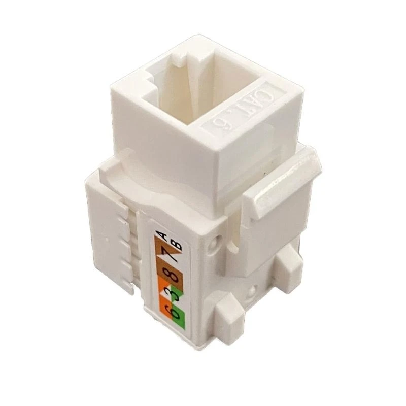 CAT6 Module Information Socket RJ45 Connector Adapter Keystone