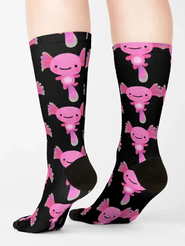 Coral axolotl Socks cartoon cool ankle christmas stocking Men's Socks Luxury Women's