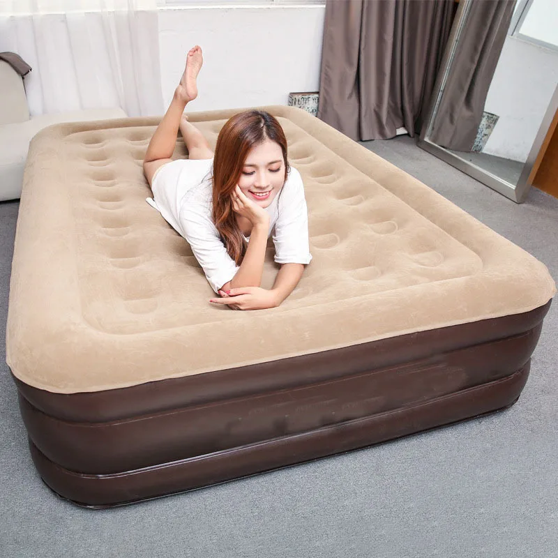 Inflatable mattress  folding single double floor mattress Air mattress bed Automatic camping Moisture-proof sleeping mat Indoor