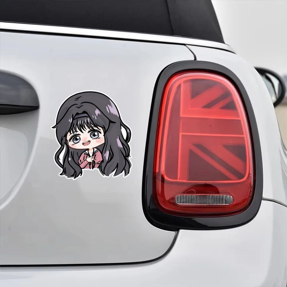 The Fragrant Flower Blooms With Dignity Kaoruko Waguri Decal,High Quality Waterproof Sticker Car Exterior Decoration Accessories