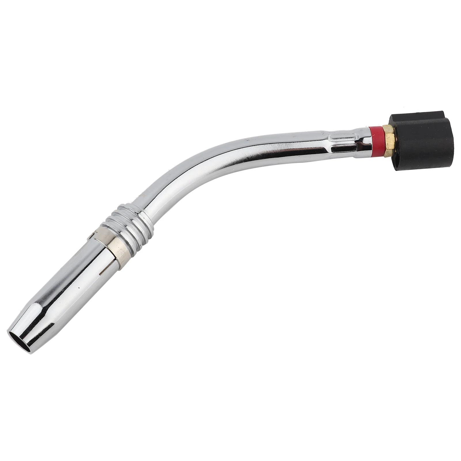 24KD Welding Torch Swan Neck MIG for Binzel Abicor W/Nozzle 9mm Stainless Steel Brass MIG Gun Swan Neck Welding Accessory