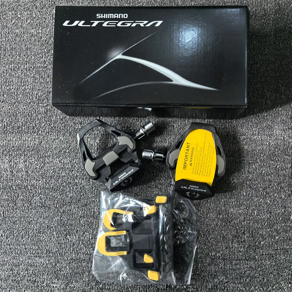 

SHIMANO ULTEGRA PD-R8000 Bike Pedals Carbon Body Self-locking SPD-SL Road Bike Pedal with SH11 Original Bicycle Cycling Parts