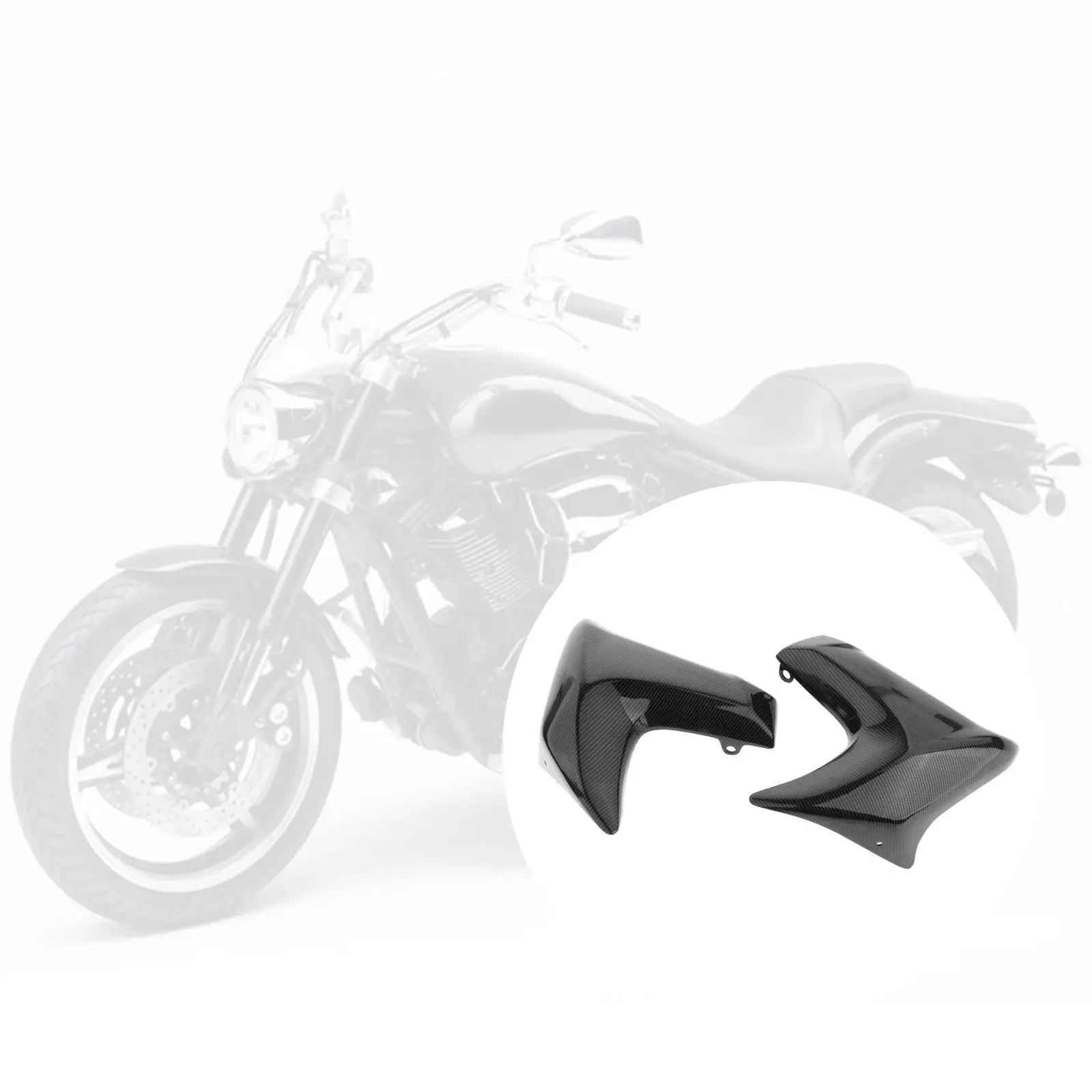 

Side Plate of Water Tank Parts Accessories Pair 2Pcs Motorbike Engine