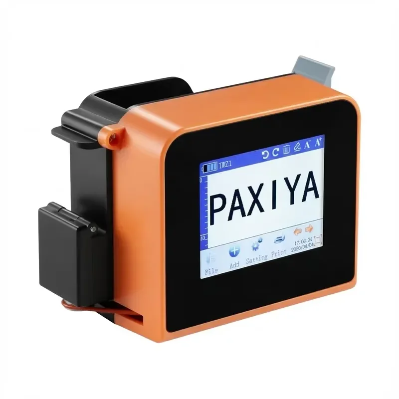Smart Mini Handheld Portable Inkjet Printer 12.7mm Multifunctional Date Coder for Bottles T-Shirt Signs PVC Plastic Bags