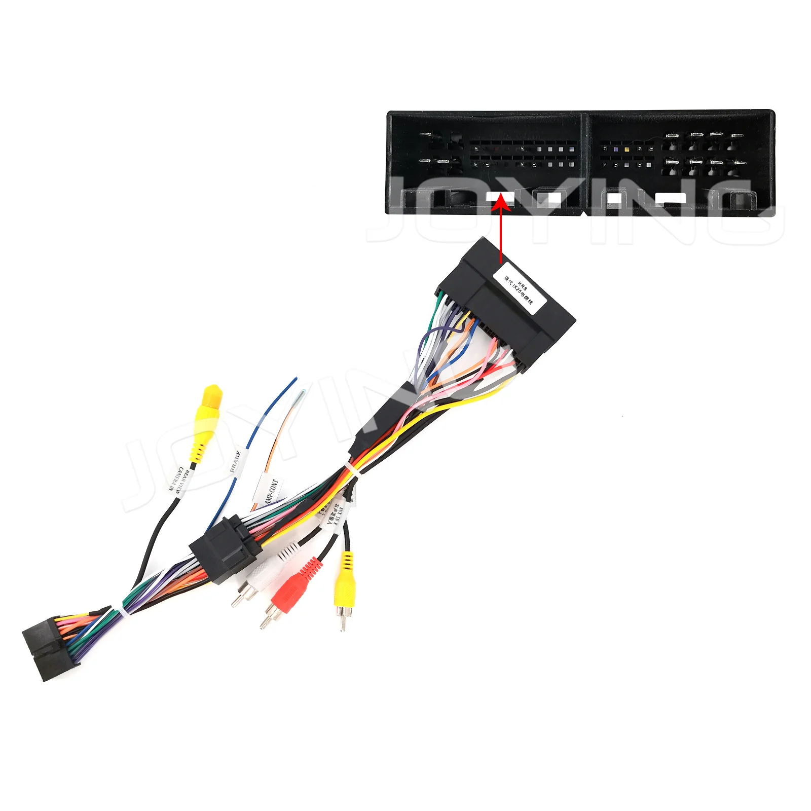 

JOYING Universal Harness Wiring For Hyundai Kia Support Factory Reverse Camera