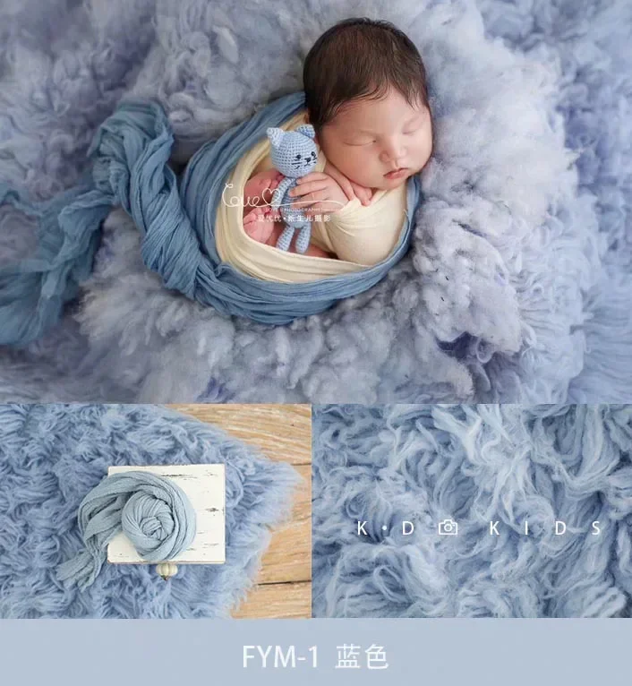 90x150cm Flokati Mat Greek Wool Blanket Baby Photography Props Blanket Newborn Wrap Baby Photo Background Blanket Photo Studio